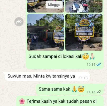 Pengiriman Papan Bunga Duka Cikendung Pulosari